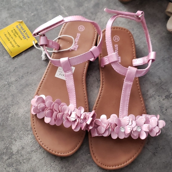 smartfit Other - Pink flower SMARTFIT summer sandals size 3.5